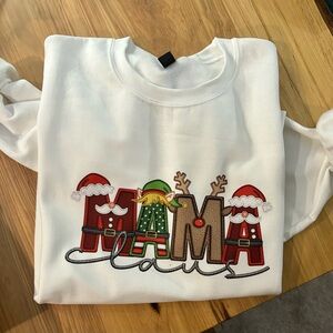Gildan Holiday Mama Claus sweatshirt